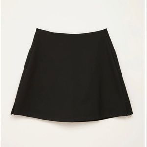 NWT Girlfriend Collective Black Skort